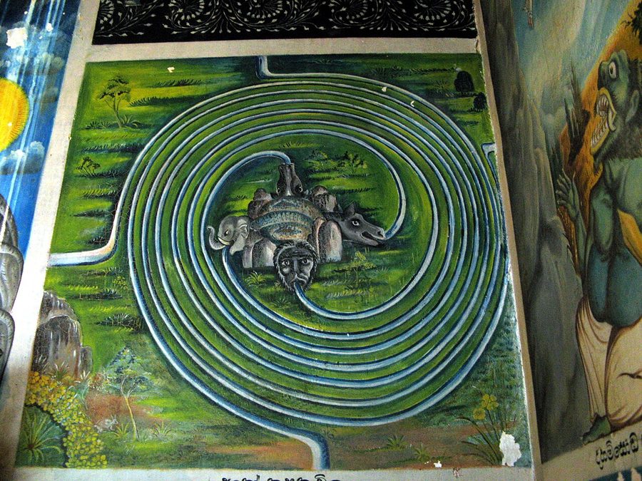 Diagramme cosmologique — Aluvihara
